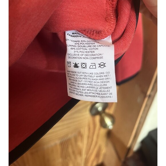 Nike Sportswear Tech Fleece Kids' Full Zip Red Hoodie Size Medium HV5867-672 - Picture 10 of 10